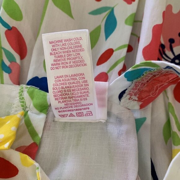 Nanette Girls Size 4 Floral Pleated Sundress Colorful Dress NWT - Picture 10 of 12